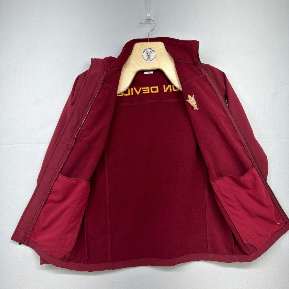 Asu Sun Devils Softshell Jacket Knights Apparel M… - image 2